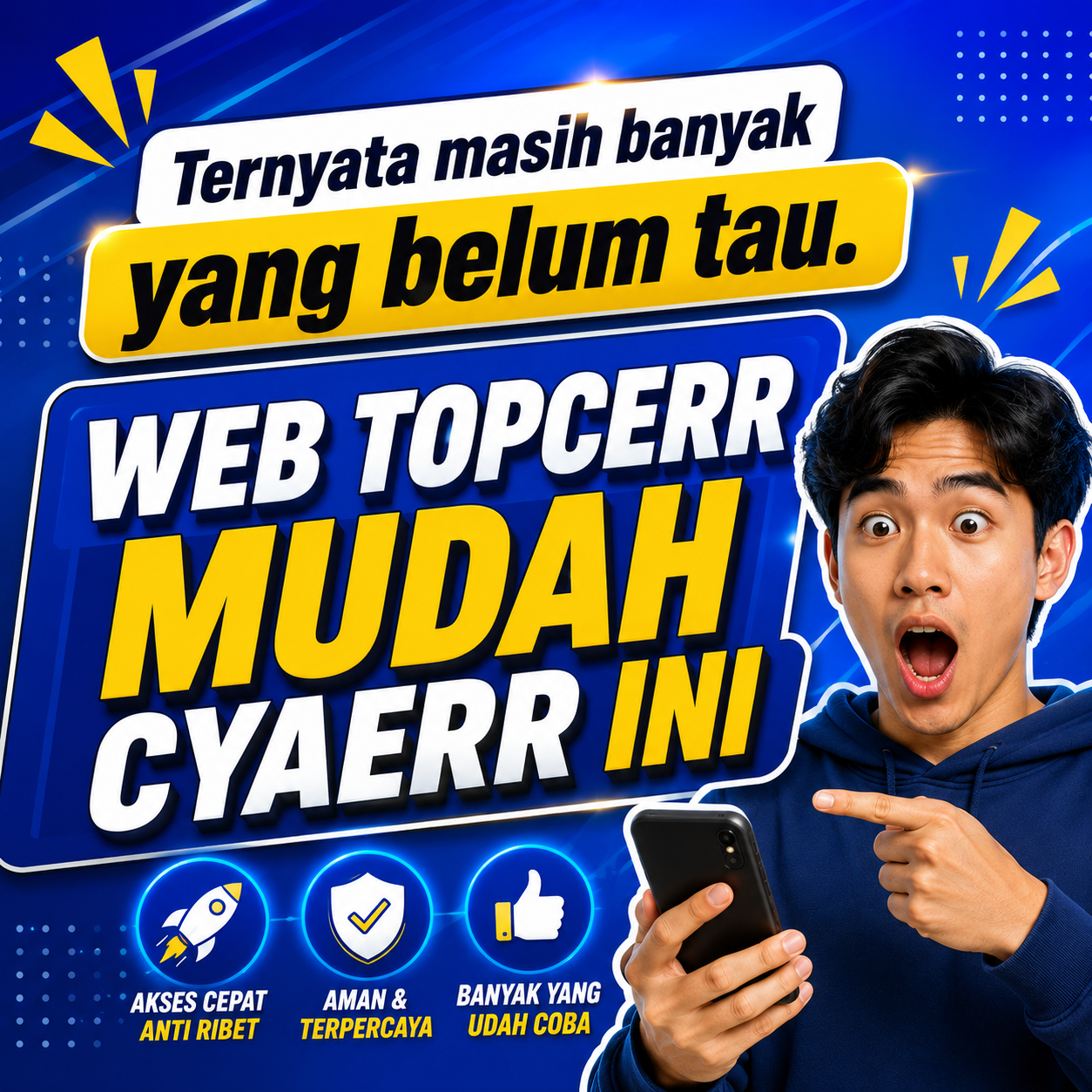 Ternyata masih banyak yang belum tau